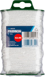 Premion חבל לבן 40 מטר  PRE900153